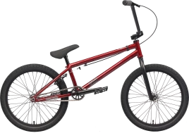 Велосипед Tech Team BMX ROUT park 20х20,4 багряный 2025