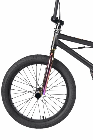 Велосипед трюковой Tech Team BMX Level 2025 20" бензин / oilslick фото 6