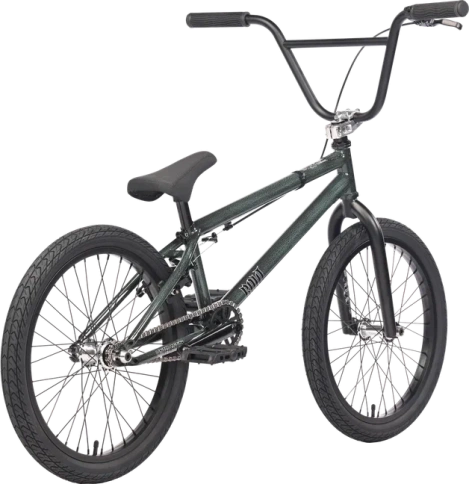 Велосипед Tech Team BMX ROUT park 20х20,8 зеленый 2025 фото 2