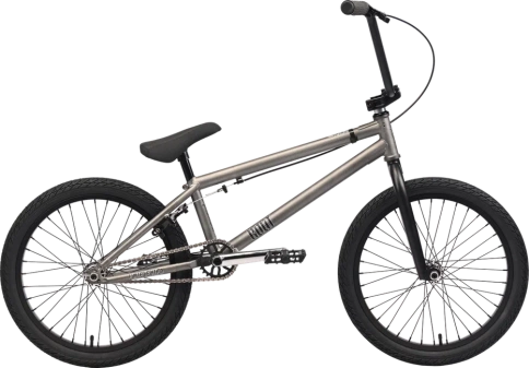 Велосипед Tech Team BMX ROUT park 20х20,8 серый 2025 фото 3