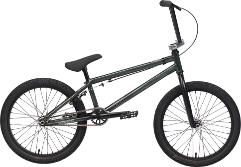 Велосипед Tech Team BMX ROUT park 20х20,4 зеленый 2025 фото 1