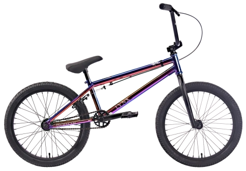 Велосипед Tech Team BMX Lynx 20", бензин / oilslick фото 1
