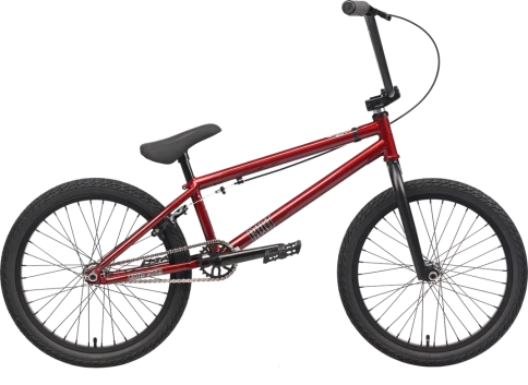 Велосипед Tech Team BMX ROUT park 20х20,8 багряный 2025 фото 1
