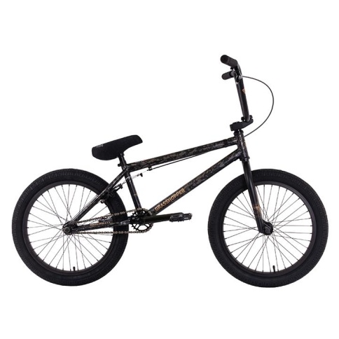 Велосипед Tech Team BMX Grasshopper 20х20.4 2025 черный  фото 1